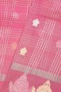 Designer Organza Light Pink Saree