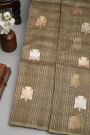 Designer Organza Beige Saree
