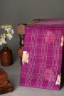 Designer Organza Magenta Saree
