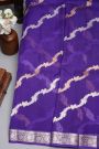 Designer Organza Purple Saree