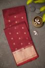 Kuppadam Designer Sico Maroon Saree
