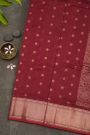 Kuppadam Designer Sico Maroon Saree