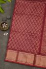 Kuppadam Designer Sico Maroon Saree