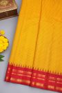 Gadwal Silk Yellow Saree
