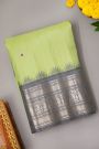 Gadwal Silk Light Green Saree