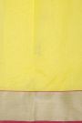 Chanderi Sico Yellow Saree