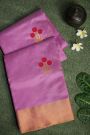 Chanderi Silk Lilac Saree