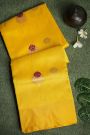 Chanderi Silk Yellow Saree