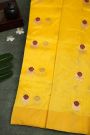 Chanderi Silk Yellow Saree