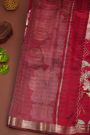 Matka Silk Red Saree