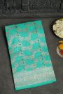 Banarasi Silk Sky Blue Saree