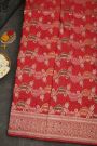 Banarasi Silk Red Saree