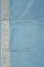 Banarasi Silk Ice Blue Saree