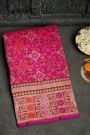 Banarasi Silk Pink Saree