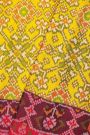 Patola Weaving Silk Mustard Yellow Saree