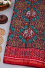 Patola Weaving Silk Multicolour Saree