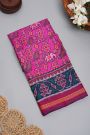 Patola Weaving Silk Pink Saree
