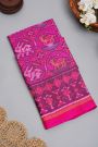 Patola Weaving Silk Pink Saree