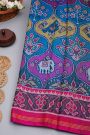 Patola Weaving Silk Multicolour Saree