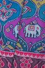 Patola Weaving Silk Multicolour Saree