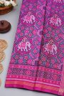 Patola Weaving Silk Multicolour Saree