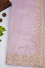 Designer Organza Lilac Saree
