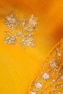 Designer Georgette Mustard Saree