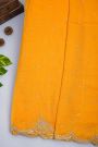 Designer Shimmer Georgette Mustard Saree