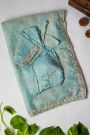 Designer Tissue Sky Blue Saree