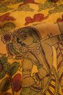 Srikalahasti Silk Mustard Saree