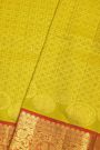 Venkatagiri Silk Mustard  Saree