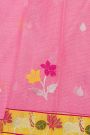 Zari Kota Pink Saree