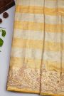 Designer Cocktail Tissue Multicolour Saree