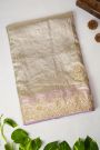 Designer Cocktail Tissue Grey Saree