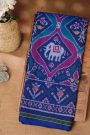 Patola Silk Navy Blue Saree