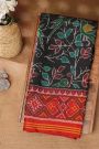 Patola Silk Black Saree