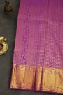 Kancheepuram Silk Yellow Saree