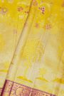 Kancheepuram Silk Mustard Saree