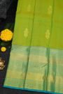 Kancheepuram Silk Parrot Green Saree