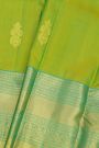 Kancheepuram Silk Parrot Green Saree