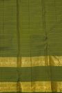 Kancheepuram Silk Mehendi Green Saree