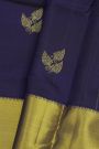 Kancheepuram Silk Navy Blue Saree