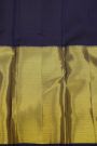 Kancheepuram Silk Navy Blue Saree