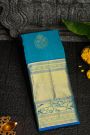 Kancheepuram Silk Sky Blue Saree