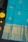 Kancheepuram Silk Sky Blue Saree