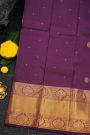 Kancheepuram Silk Wine Saree