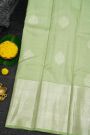 Kancheepuram Silk Pista Green Saree