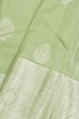 Kancheepuram Silk Pista Green Saree