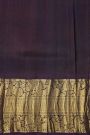 Kancheepuram Eco Print Silk Pink Saree