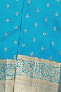 Kancheepuram Silk Sky Blue Saree